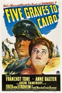 Download Five Graves to Cairo (1943) {English With Subtitles} 480p [400MB] || 720p [850MB] || 1080p [2.4GB]